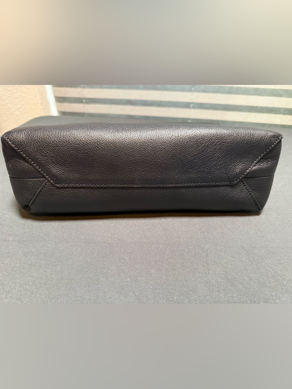 Mina Baie black leather Audrey 2.0 - Picture 3 of 10